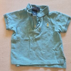 Ralph Lauren Kids Teal‎ Polo Shirt